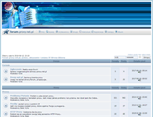 Tablet Screenshot of forum.proxy.net.pl